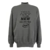 Acesta nu este noul pulover cu logo Balenciaga „Dark Grey” 652981TKVE41069