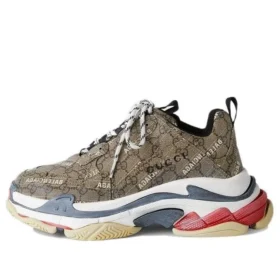 Adidași Balenciaga x Gucci Triple S „The Hacker Project Beige” 681066-ULZ10-9795