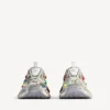 Adidași cu șireturi pentru bărbați, mărimea 3XL, model Extreme, în nuanța coajă de ou/multicolor