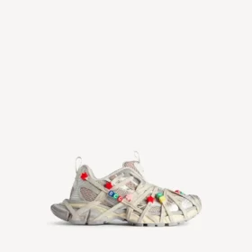 Adidași cu șireturi pentru femei 3XL Extreme, culoare coajă de ou/multicolor