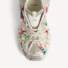 Adidași cu șireturi pentru femei 3XL Extreme, culoare coajă de ou/multicolor