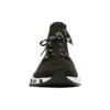 Adidași cu șireturi rapide „Tricot reciclat negru cu talpă cu graffiti negru” 621611W05GE1015