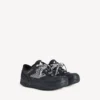 Adidași cu platformă „Hamptons” pentru femei, de culoare neagră