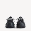 Adidași cu platformă „Hamptons” pentru femei, de culoare neagră