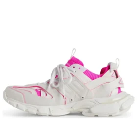 Adidași de alergare cu Șosete „Tricot și nailon alb și roz neon” 736328W3SKC9055