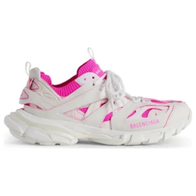 Adidași de alergare cu Șosete „Tricot și nailon alb și roz neon” 736328W3SKC9055