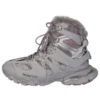Adidași de drumeție Track „Faux Fur Grey” 668557W3CQ21800