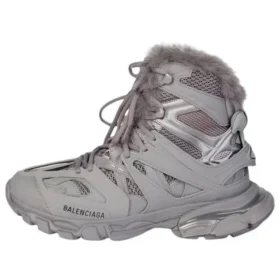 Adidași de drumeție Track „Faux Fur Grey” 668557W3CQ21800