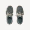 Adidași din denim pentru bărbați model „Hamptons” în albastru/alb murdar