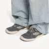 Adidași din denim pentru bărbați model „Hamptons” în albastru/alb murdar
