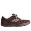 Adidași din piele de căprioară Hamptons „Dark Brown Grey” 841765WHPSU2290WHITE