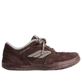 Adidași din piele de căprioară Hamptons „Dark Brown Grey” 841765WHPSU2290WHITE