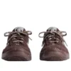 Adidași din piele de căprioară Hamptons „Dark Brown Grey” 841765WHPSU2290WHITE