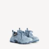Adidași din pânză Triple S pentru bărbați, de culoare albastră