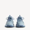 Adidași din pânză Triple S pentru bărbați, de culoare albastră