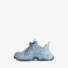 Adidași din pânză Triple S pentru bărbați, de culoare albastră