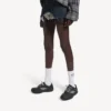 Adidași „Hamptons” pentru femei, cu aspect uzat, de culoare neagră