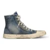 Adidași înalți Paris Sneaker „Blue Destroyed Denim and Rubber” 688752W3RCL4090