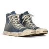 Adidași înalți Paris Sneaker „Blue Destroyed Denim and Rubber” 688752W3RCL4090