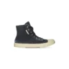 Adidași înalți Paris Sneaker „Denim negru distrus și cauciuc alb” 688756W3RC11090