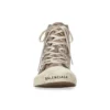 Adidași înalți Paris Sneaker „Tan BB Monogram Cotton and White Rubber” 688756W3RQ12298