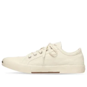 Adidași Paris Sneakerși cu talpă joasă „Bumbac alb distrus și cauciuc alb” 688754W3RC59090