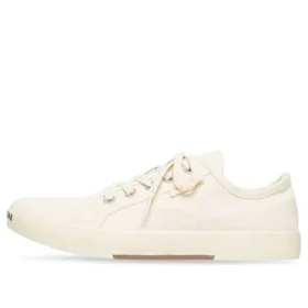 Adidași Paris Sneakerși cu talpă joasă „Bumbac alb distrus și cauciuc alb” 688757W3RC59090