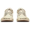 Adidași Paris Sneakerși cu talpă joasă „Bumbac alb distrus și cauciuc alb cu graffiti” 688757W3RR59010