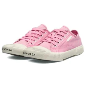 Adidași Paris Sneakerși cu talpă joasă „Bumbac roz spălat și cauciuc alb” 688757W3RC25590