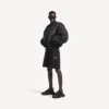 Adidași pentru bărbați 3XL cu șireturi extreme, model B, negri