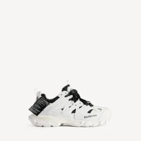Adidași pentru bărbați cu design de tricou de Track, în culoarea albă