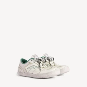 Adidași pentru bărbați „Hamptons” cu aspect ușor uzat, în nuanțe de bej/verde