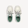 Adidași pentru bărbați „Hamptons” cu aspect ușor uzat, în nuanțe de bej/verde