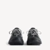 Adidași „Hamptons” pentru femei, cu aspect uzat, de culoare neagră