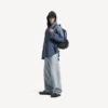 Adidași pentru bărbați „Hamptons” cu aspect uzat, de culoare neagră