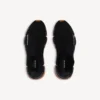 Adidași pentru bărbați Speed 2.0 cu talpă complet transparentă, din tricot reciclat, în negru/portocaliu