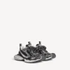 Adidași pentru femei 3XL în negru/argintiu