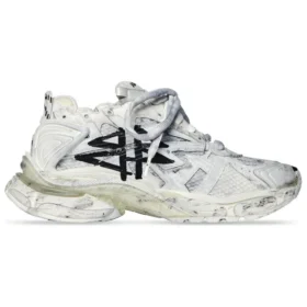 Adidași Runner Graffiti „Black and White Mesh and Nylon” 677403W3RBQ9010