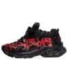 Adidași Runner Graffiti „Mesh și nailon negru și roșu” 677403W3RBQ1060