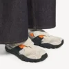 Adidași-sandale de drumeție pentru bărbați în culorile gri/bej/portocaliu/negru