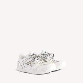 Adidași simpli „Hamptons” pentru femei, de culoare albă