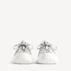 Adidași simpli „Hamptons” pentru femei, de culoare albă
