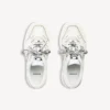 Adidași simpli „Hamptons” pentru femei, de culoare albă