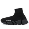 Adidași Sneakerși Speed 2.0 „Tricot negru lucios cu talpă neagră” 636833W2AF31000