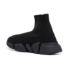 Adidași Sneakerși Speed 2.0 „Tricot negru lucios cu talpă neagră” 636833W2AF31000