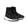 Adidași Speed 1.0 „Logo alb, monogramă, tricot negru” 597425W2DBF1015