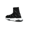 Adidași Speed 1.0 „Logo alb, monogramă, tricot negru” 597425W2DBF1015