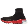 Adidași Speed 1.0 „Negru-roșu cu talpă transparentă albă” 607544W05GH1038