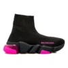 Adidași Speed 1.0 „Talpă transparentă, negru, roz fluo” 607543W2DBW1051