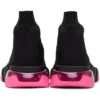 Adidași Speed 1.0 „Talpă transparentă, negru, roz fluo” 607543W2DBW1051